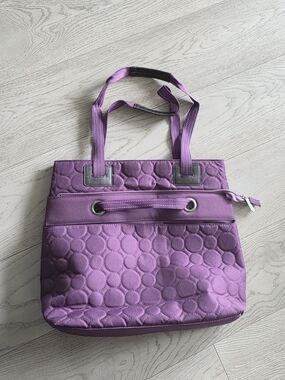 thirty-one Purple Quilted Shoulder Tote